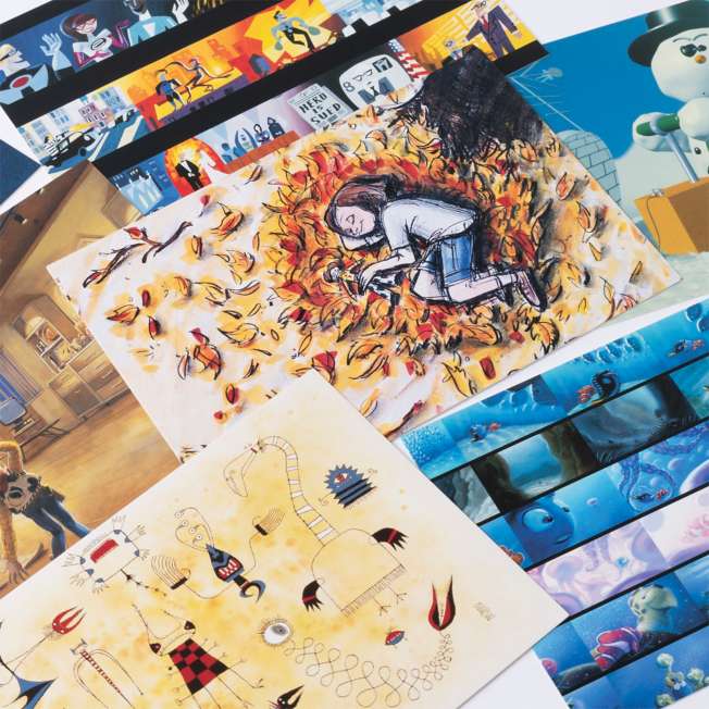 Set de 100 postales Art of Pixar, vol. 1