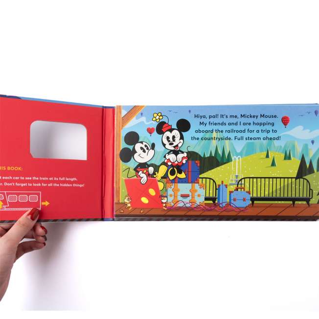 ¡Todos a bordo! El ferrocarril de Mickey