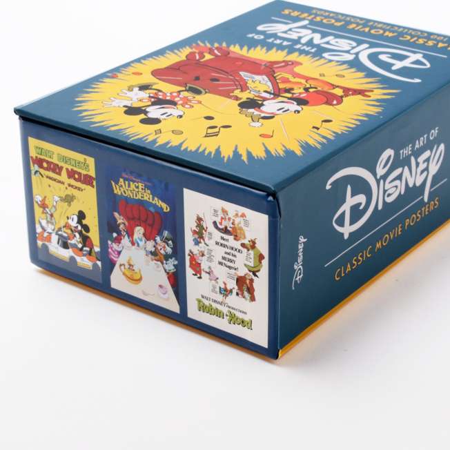 Art of Disney: Afiches clásicos de cine, 100 postales