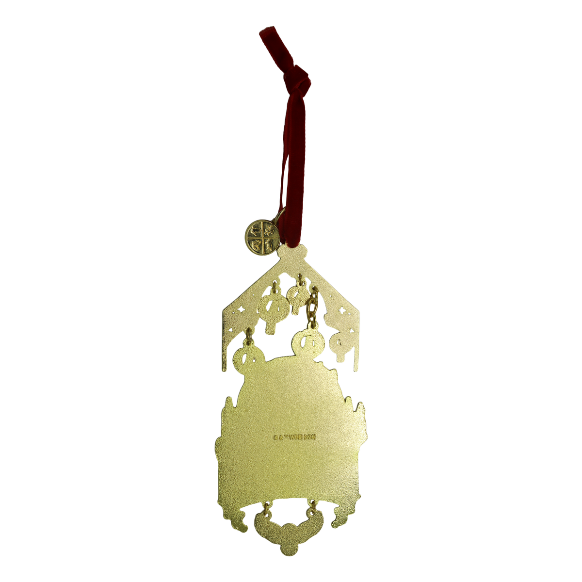 Adorno metálico navideño Hogwarts