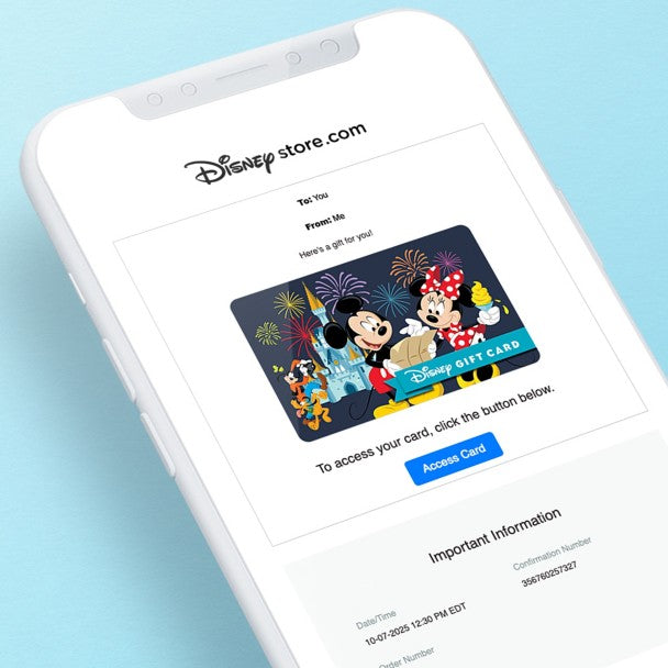 Tarjeta de regalo digital Disney: Fuegos artificiales