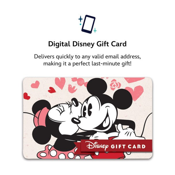 Tarjeta de regalo digital Disney: Mickey y Minnie Mouse