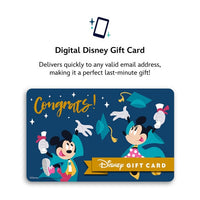 Tarjeta de regalo digital Disney de graduación