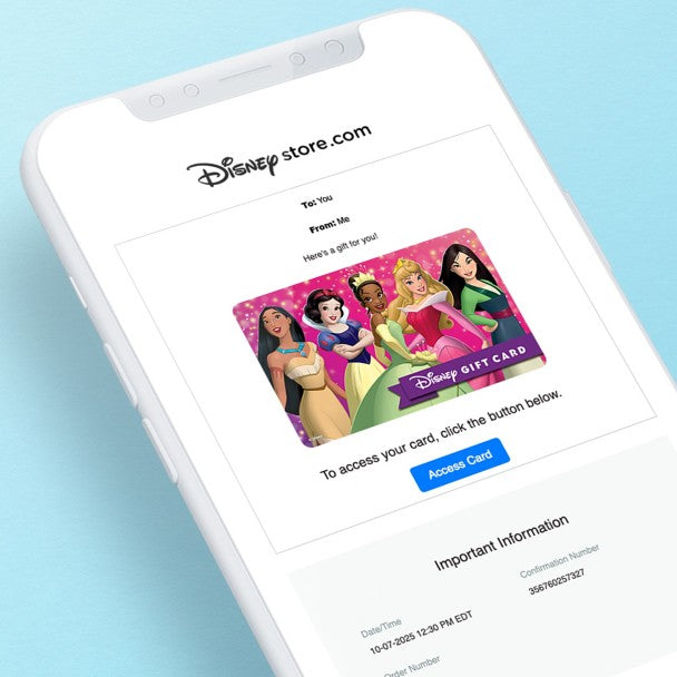 Tarjeta de regalo digital Disney Princess