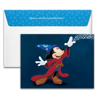 Tarjeta de regalo Disney de Mickey Mouse hechicero