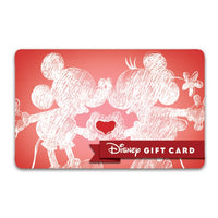 Tarjeta de regalo Disney de Mickey y Minnie