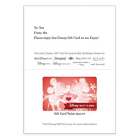 Tarjeta de regalo Disney de Mickey y Minnie