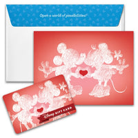 Tarjeta de regalo Disney de Mickey y Minnie