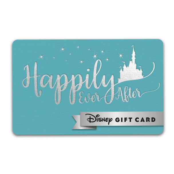 Tarjeta de regalo Disney física «Felices para siempre»