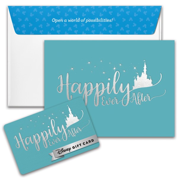 Tarjeta de regalo Disney física «Felices para siempre»