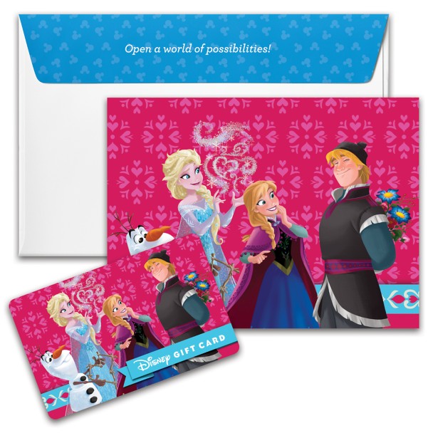 Tarjeta de regalo Disney física – Frozen Love