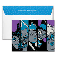 Tarjeta de regalo física Disney Villains