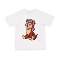 Polera Dinah con flores | Alicia en el País de las Maravillas