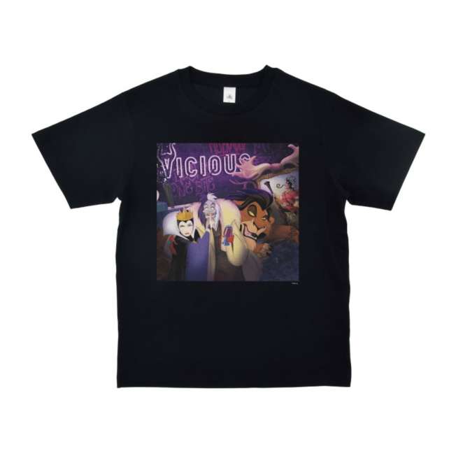 Polera Disney Villains: Reina Malvada, Cruella, Scar y Gastón