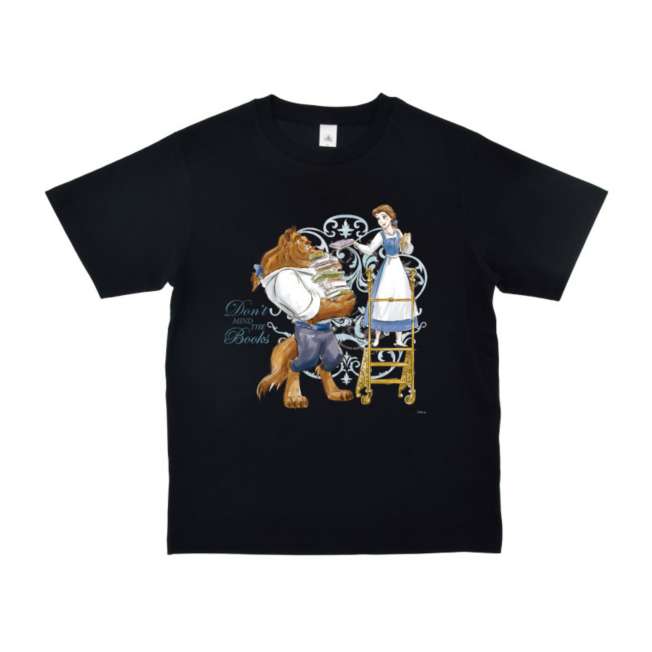 Polera La Bella y la Bestia: Bella y Bestia con libro