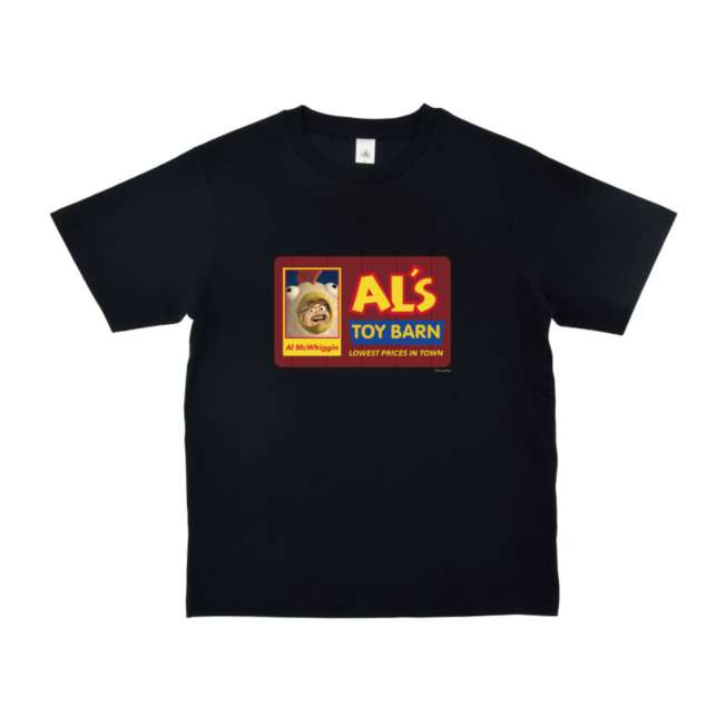 Polera Toy Story con logo de Al's Toy Barn