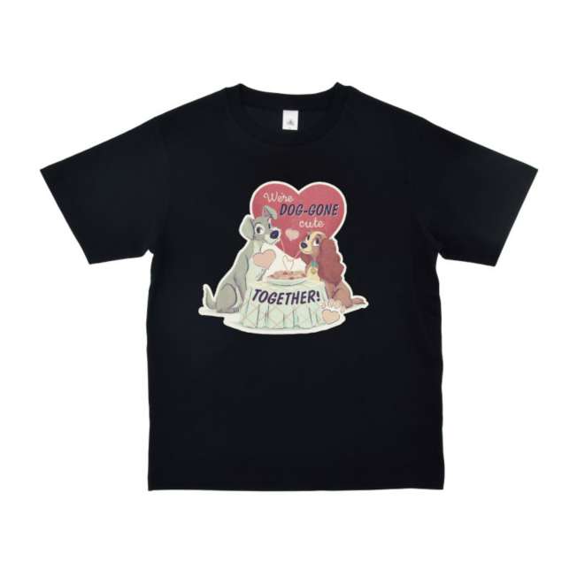 Polera La dama y el vagabundo: Reina y Golfo retro
