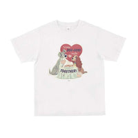 Polera La dama y el vagabundo: Reina y Golfo retro