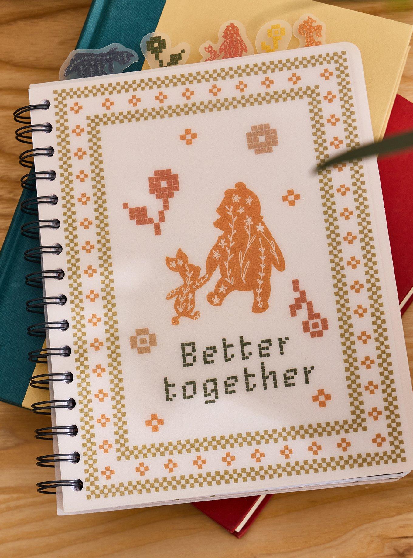 Cuaderno Disney Winnie the Pooh con pestañas