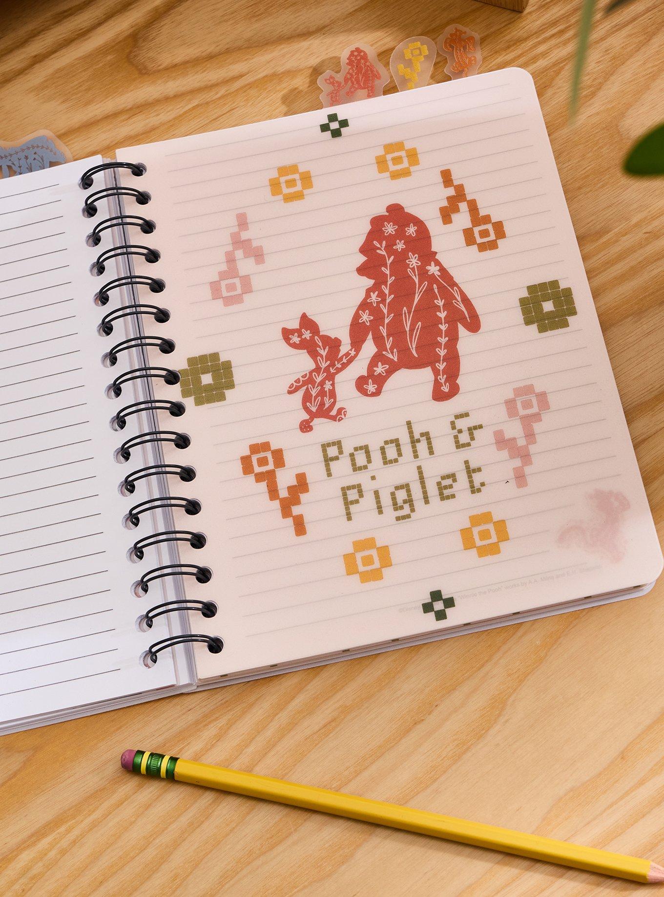 Cuaderno Disney Winnie the Pooh con pestañas
