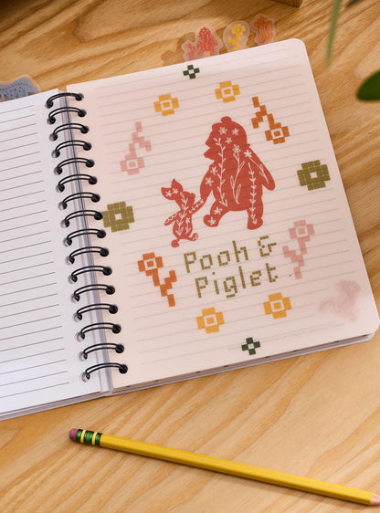 Cuaderno Disney Winnie the Pooh con pestañas