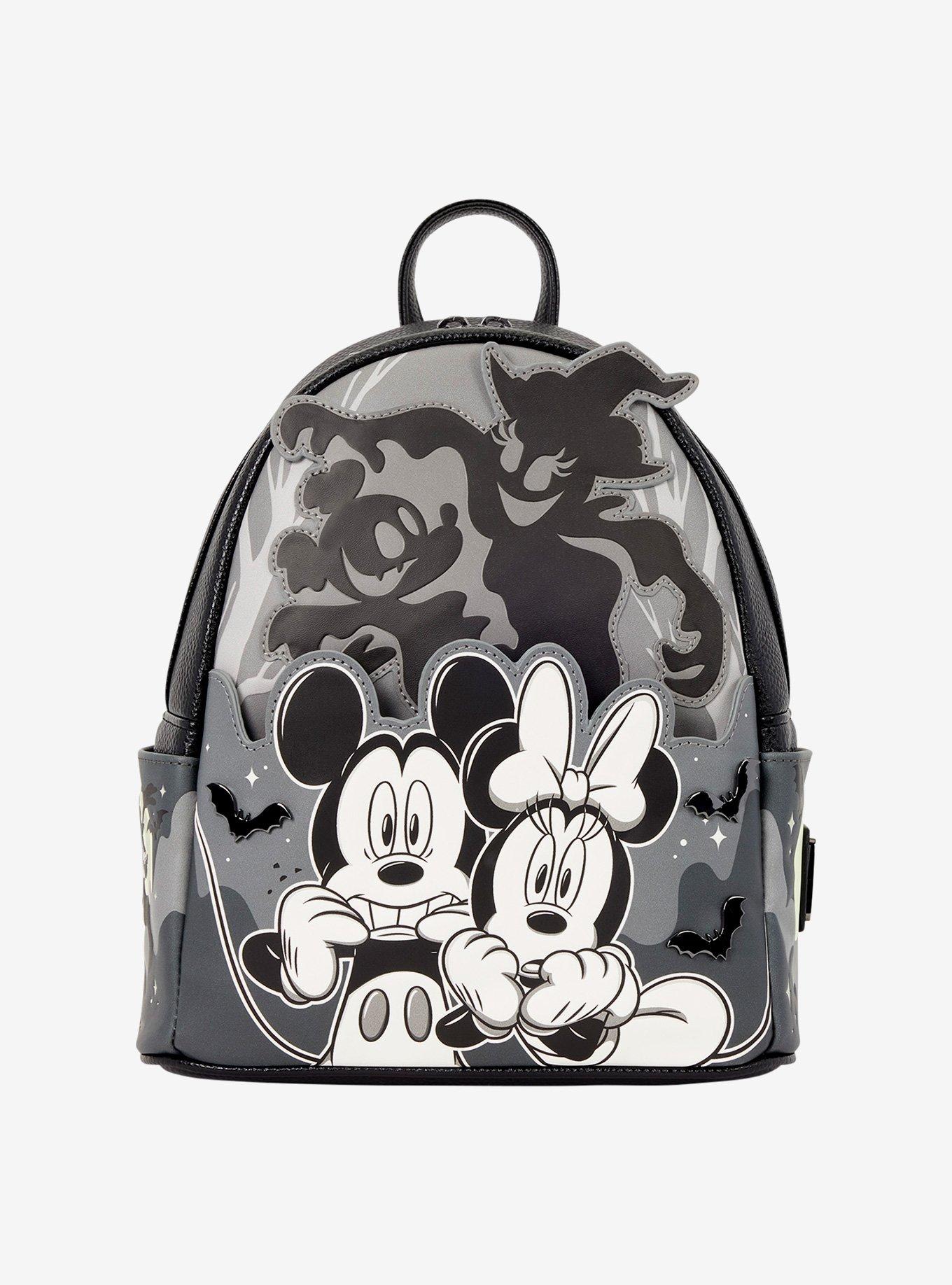 Mochila mini Loungefly Disney Mickey & Minnie Fantasmas