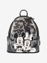 Mochila mini Loungefly Disney Mickey & Minnie Fantasmas
