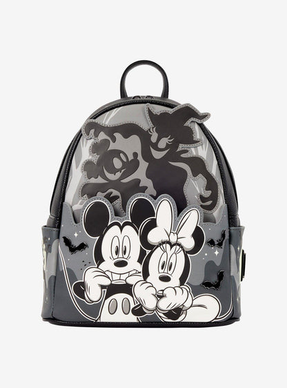 Mochila mini Loungefly Disney Mickey & Minnie Fantasmas