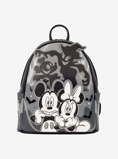 Mochila mini Loungefly Disney Mickey & Minnie Fantasmas