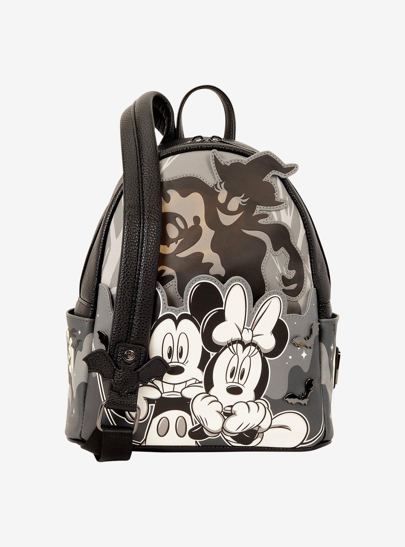 Mochila mini Loungefly Disney Mickey & Minnie Fantasmas