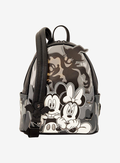 Mochila mini Loungefly Disney Mickey & Minnie Fantasmas