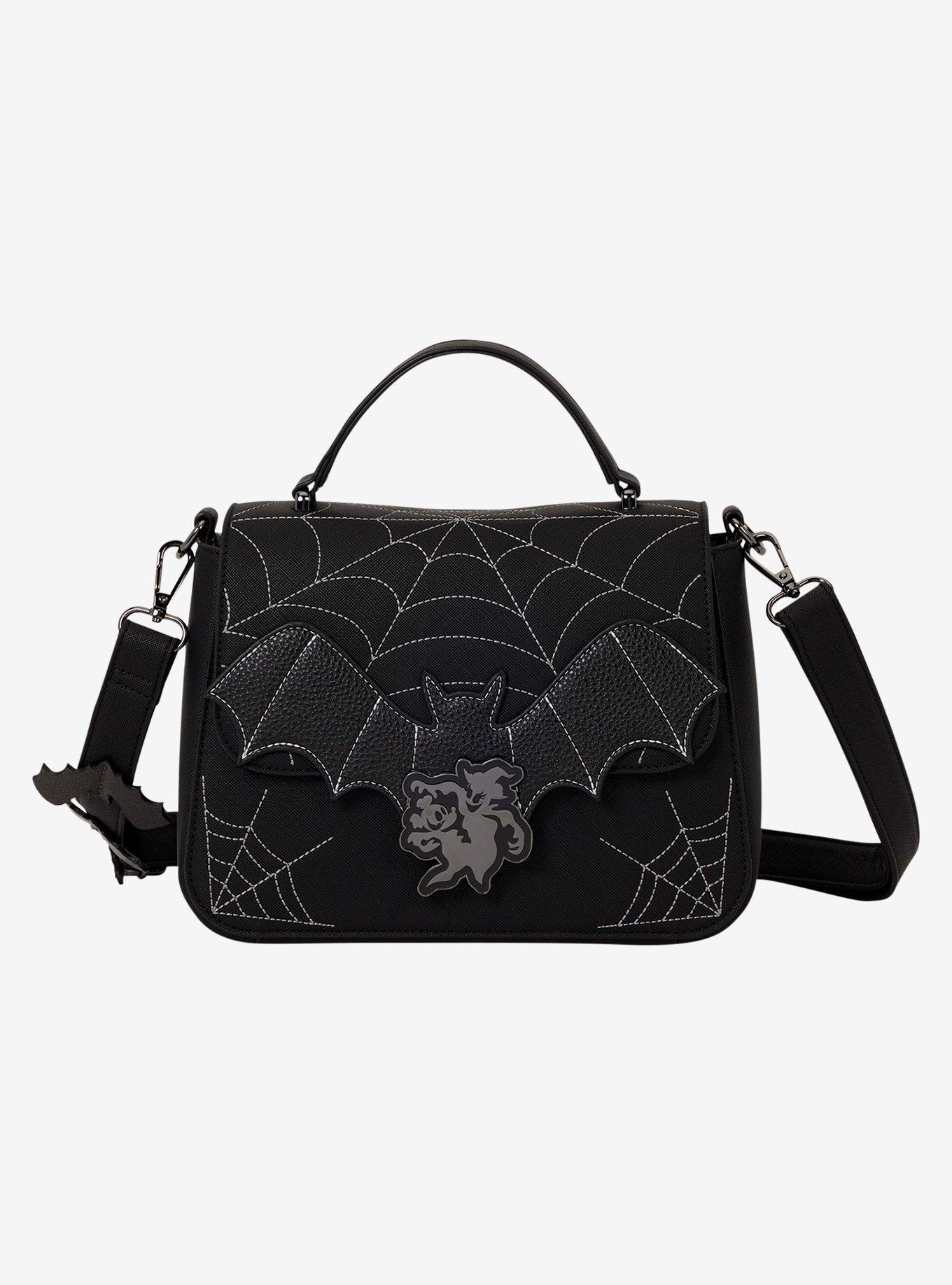 Cartera cruzada Disney Mickey & Minnie: telarañas y murciélagos
