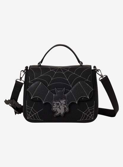 Cartera cruzada Disney Mickey & Minnie: telarañas y murciélagos