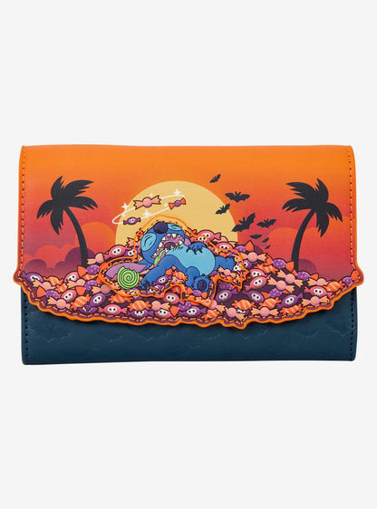 Billetera Halloween Lilo & Stitch de Loungefly