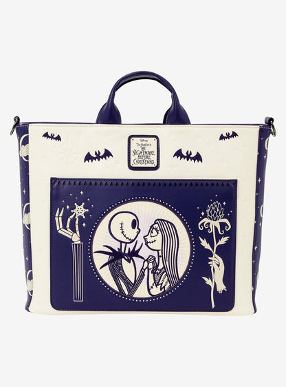 Mochila y bolso cruzado Jack Skellington y Sally