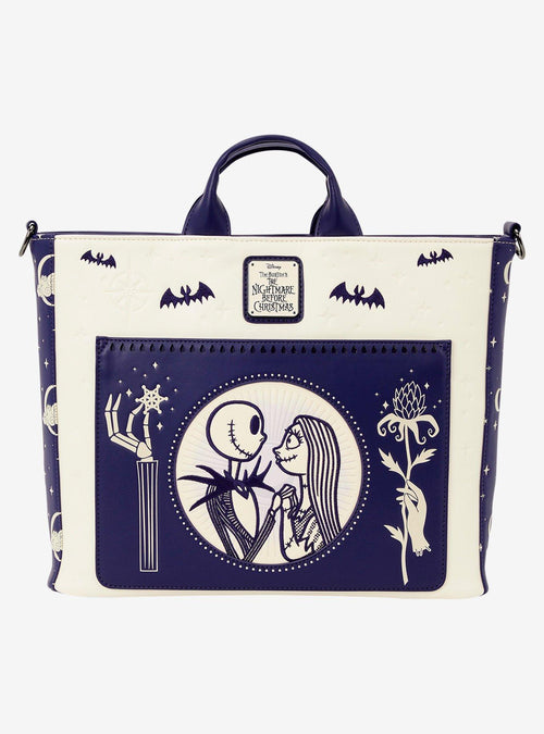 Mochila y bolso cruzado Jack Skellington y Sally