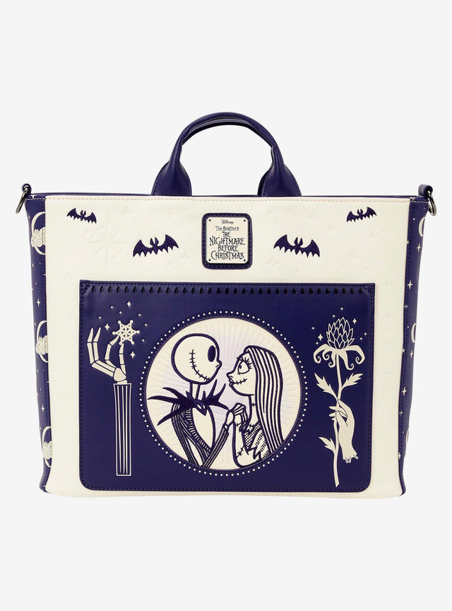 Mochila y bolso cruzado Jack Skellington y Sally