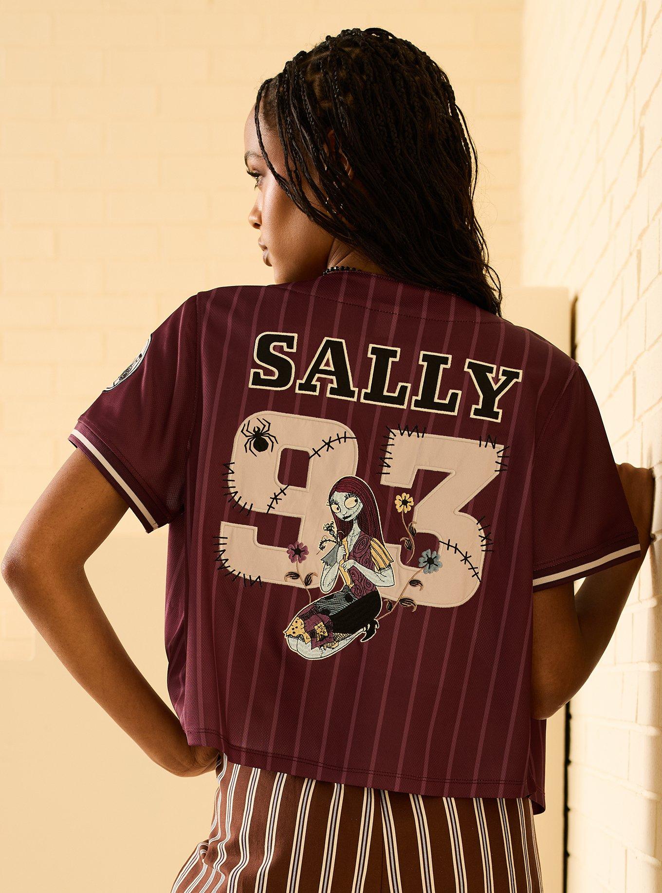 Camiseta deportiva corta Sally de Nightmare Before Christmas