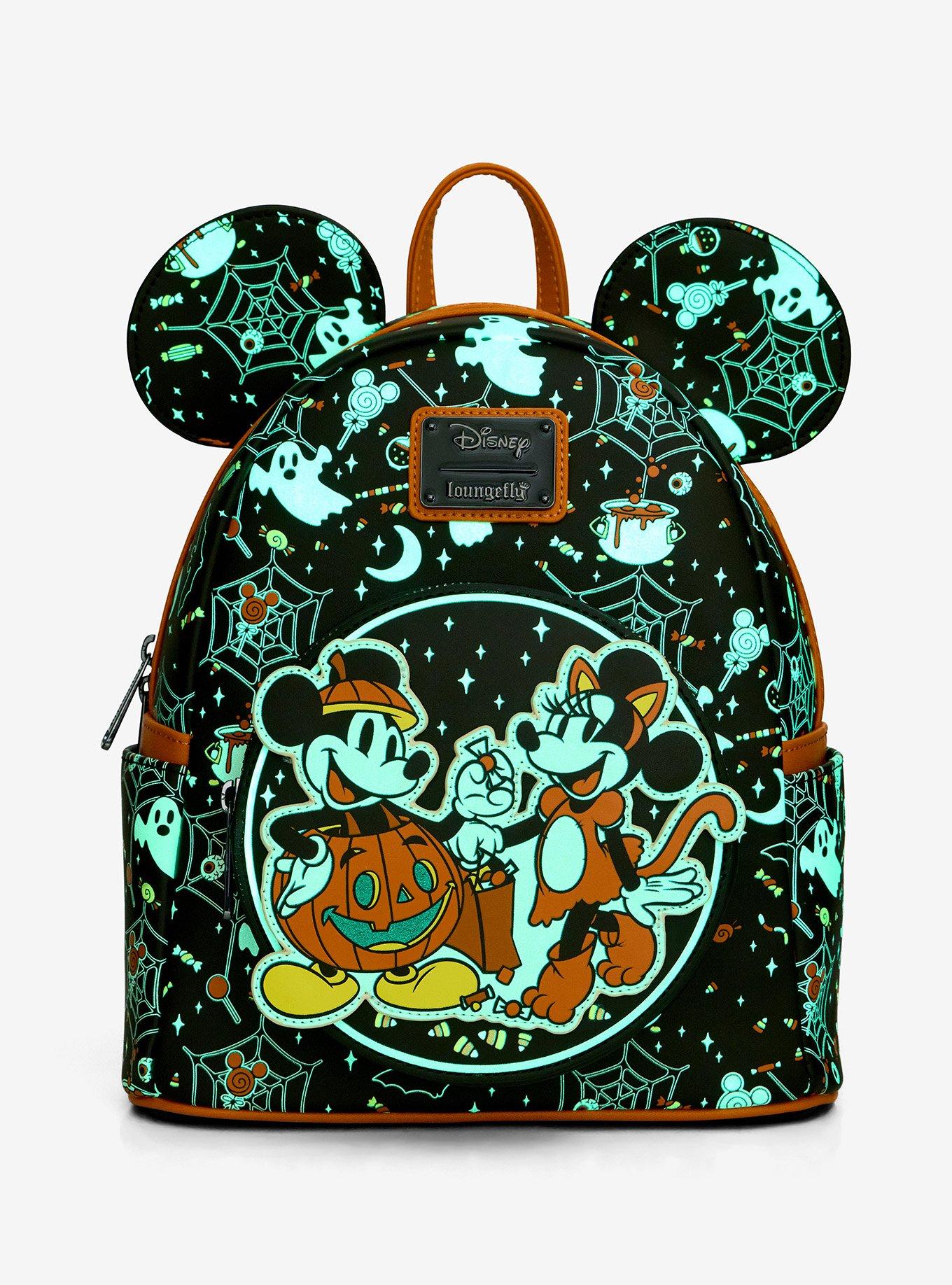 Mochila mini Disney Mickey y Minnie: disfraces de Halloween
