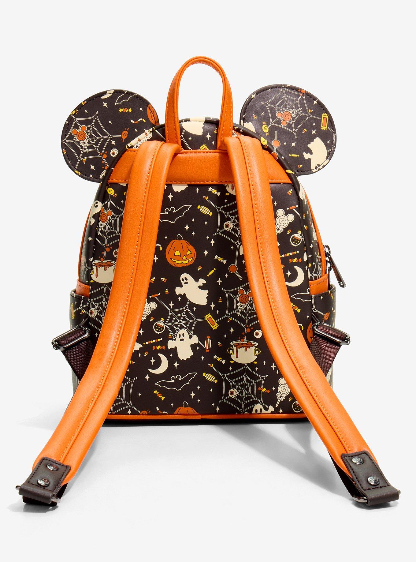 Mochila mini Disney Mickey y Minnie: disfraces de Halloween