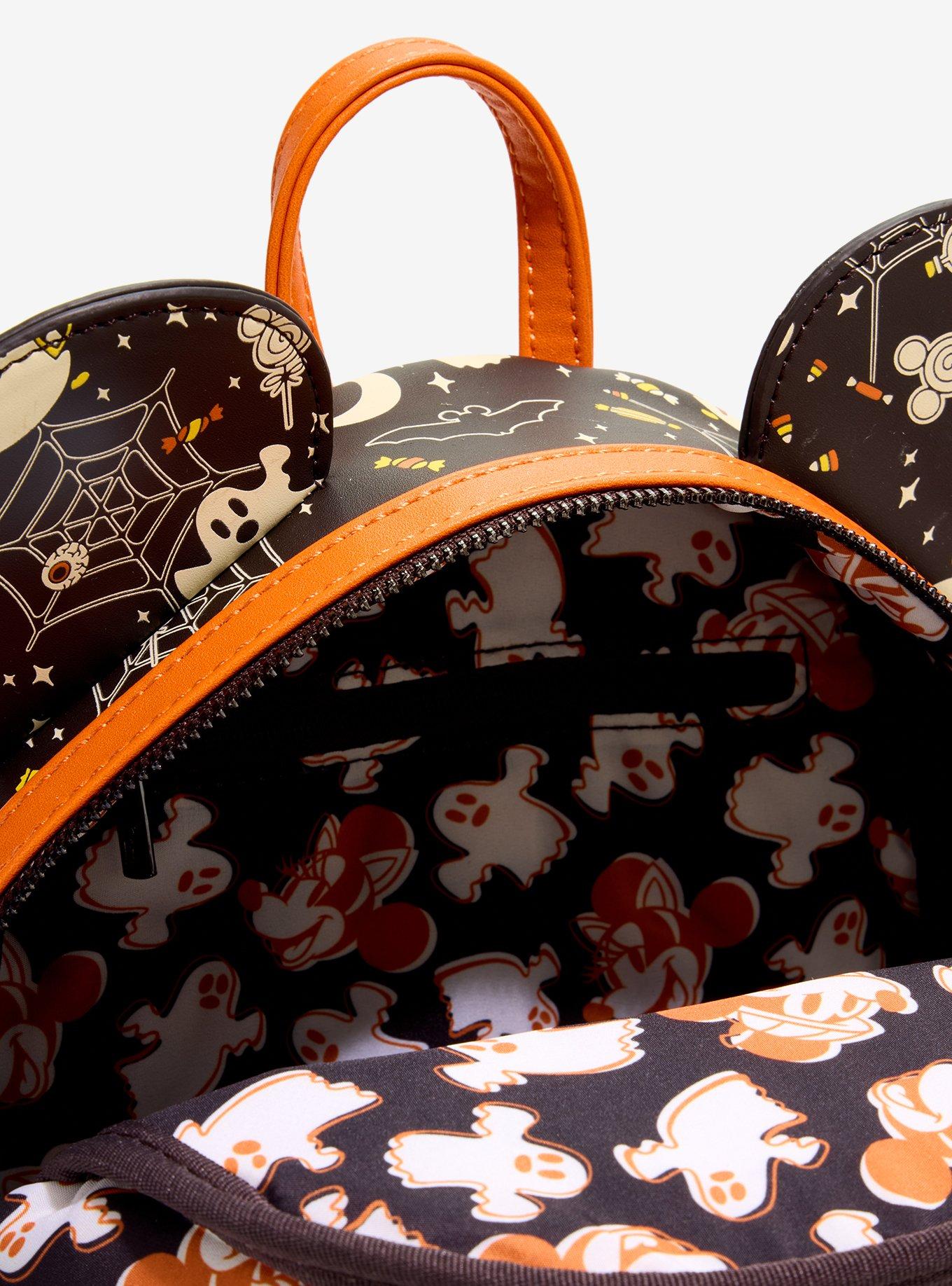 Mochila mini Disney Mickey y Minnie: disfraces de Halloween