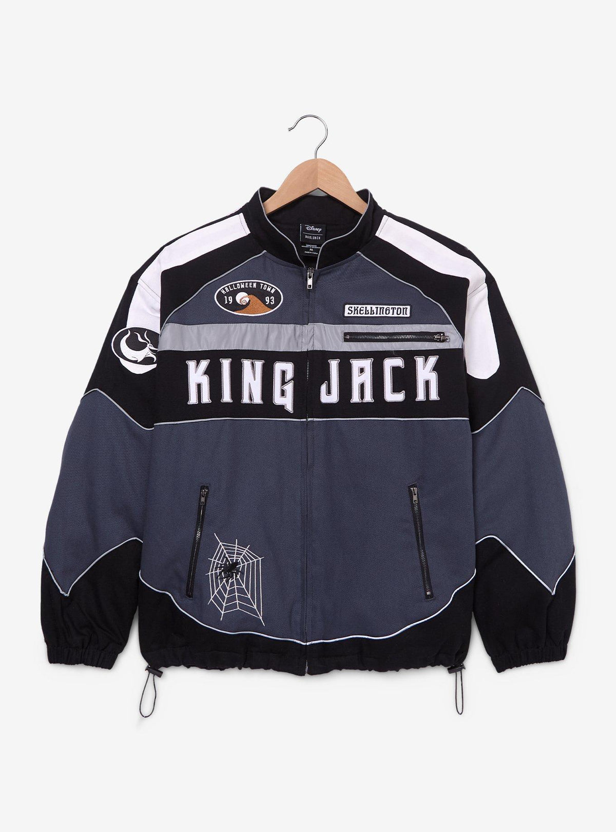 Chaqueta moto Jack Skellington de The Nightmare Before Christmas