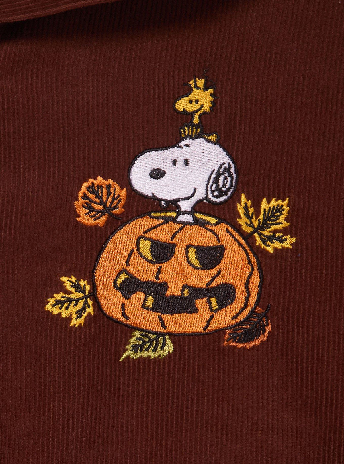 Chaqueta de Pana para Mujer Peanuts Halloween