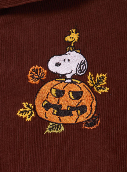 Chaqueta de Pana para Mujer Peanuts Halloween