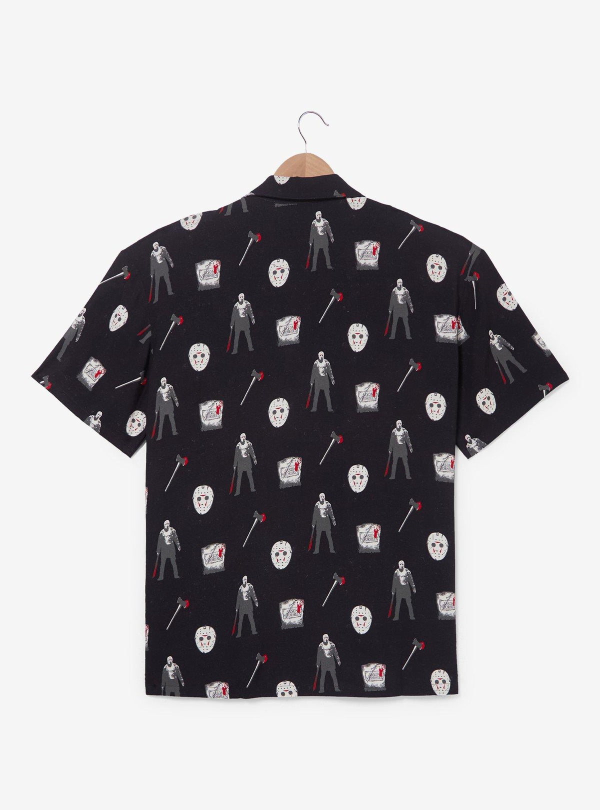 Camisa Friday the 13th con estampado integral