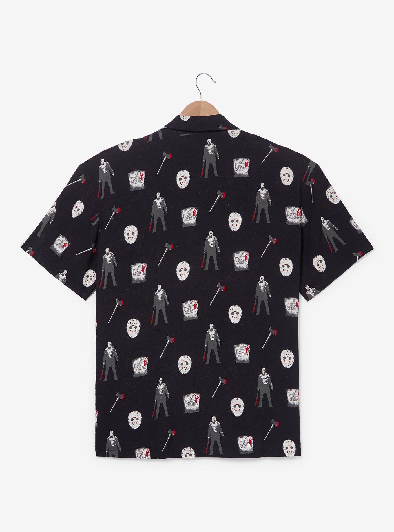 Camisa Friday the 13th con estampado integral
