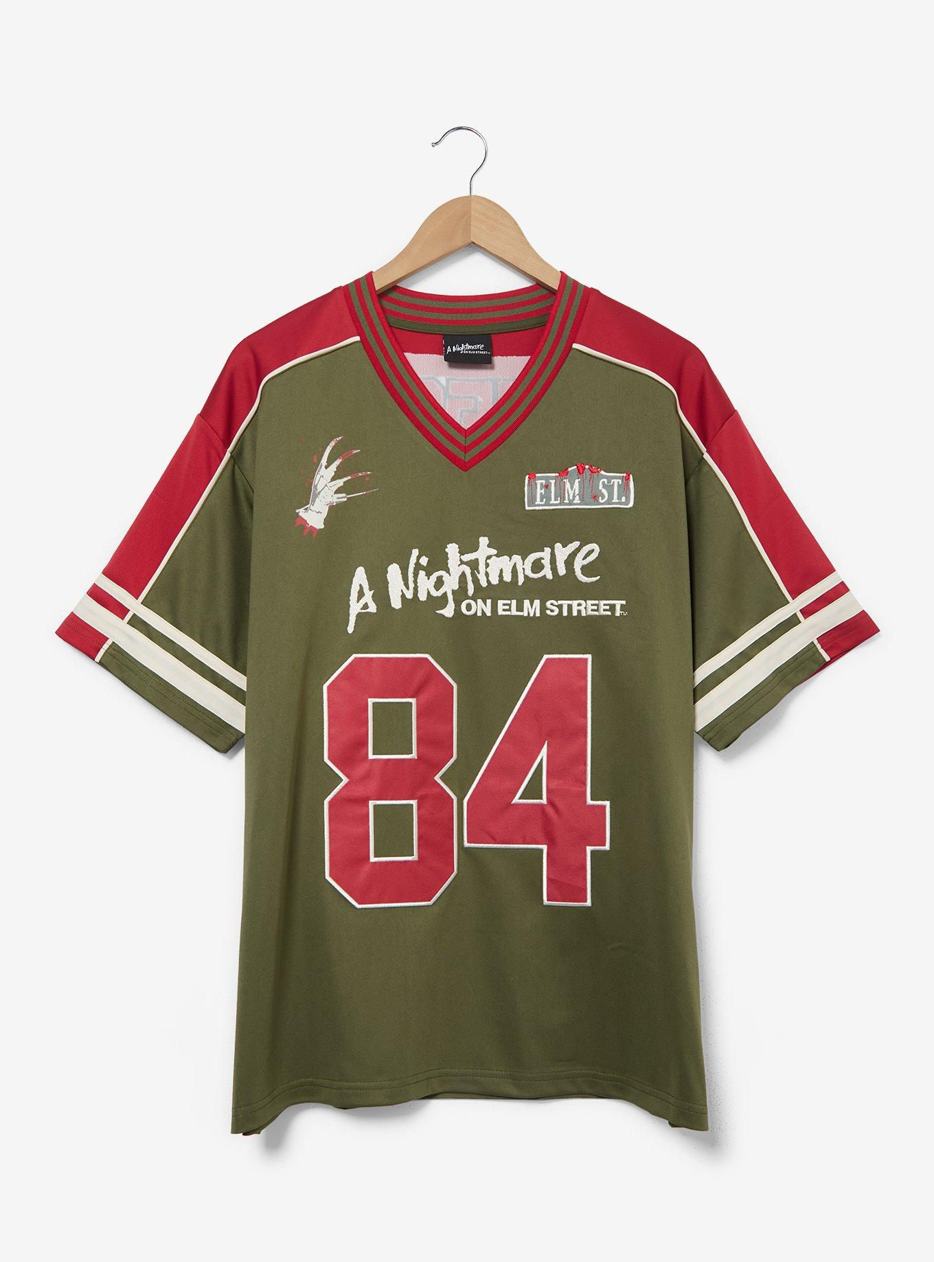 Camiseta de fútbol americano Freddy Krueger