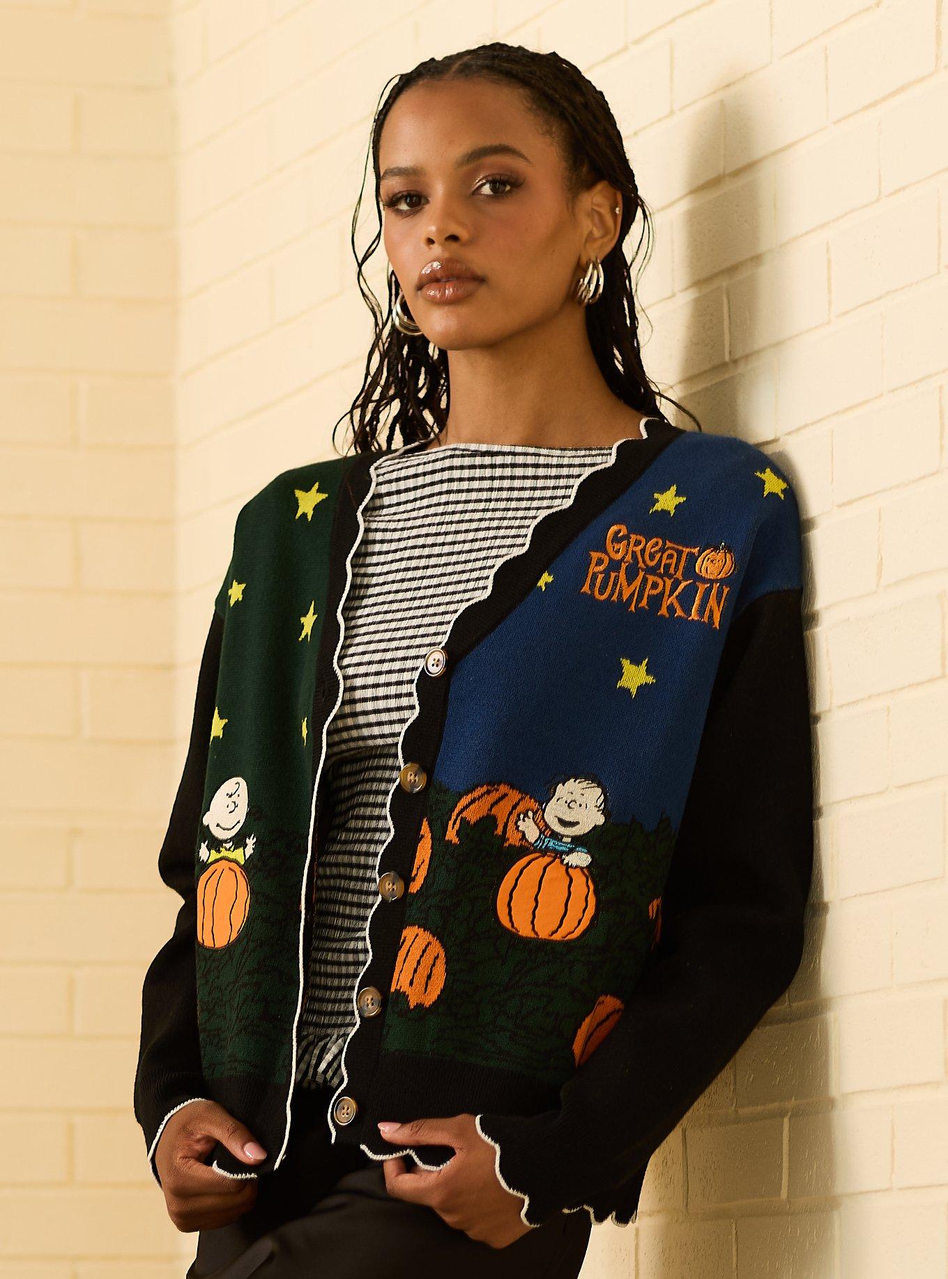 Cárdigan corto Peanuts The Great Pumpkin fosforescente