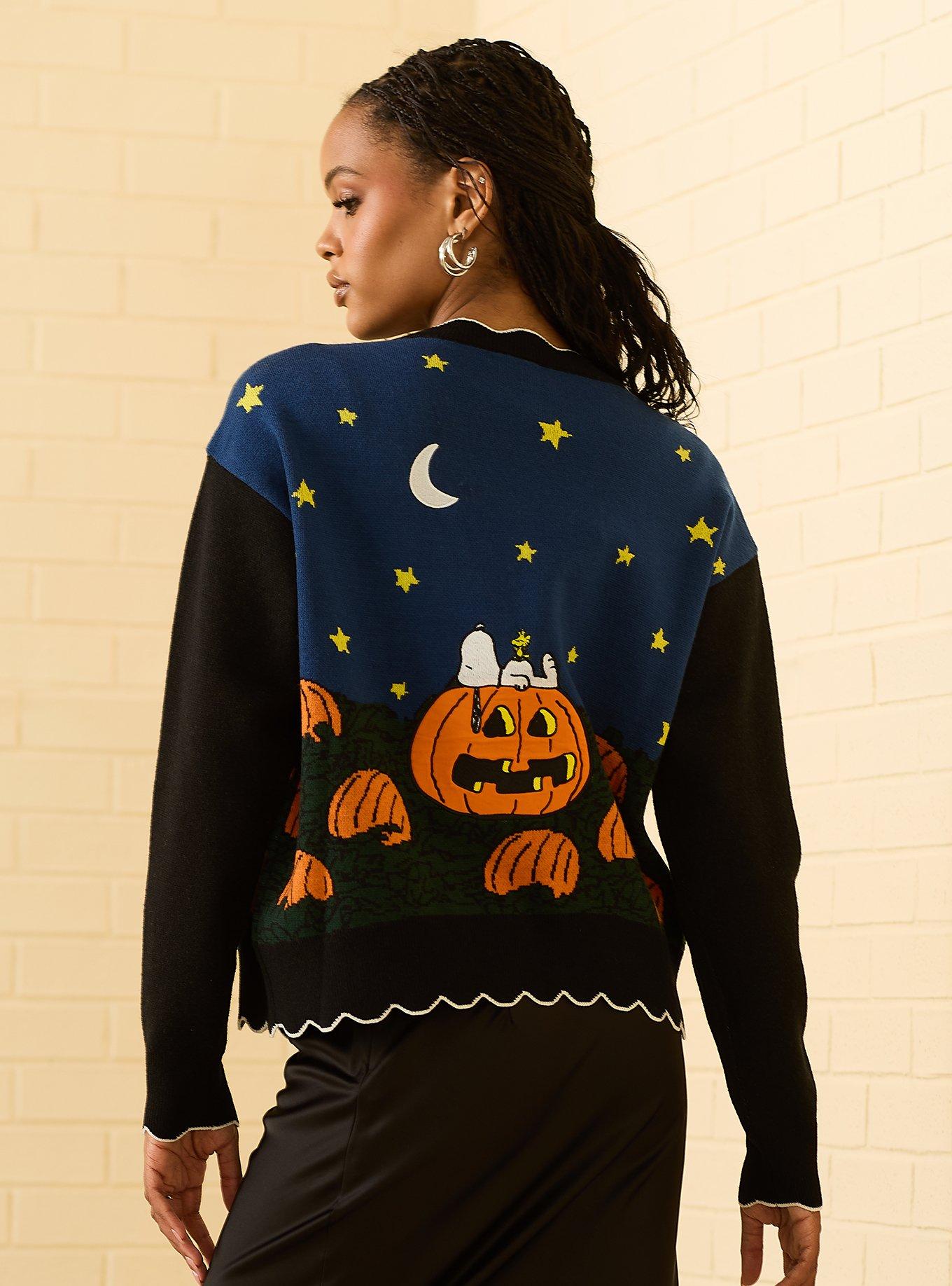 Cárdigan corto Peanuts The Great Pumpkin fosforescente