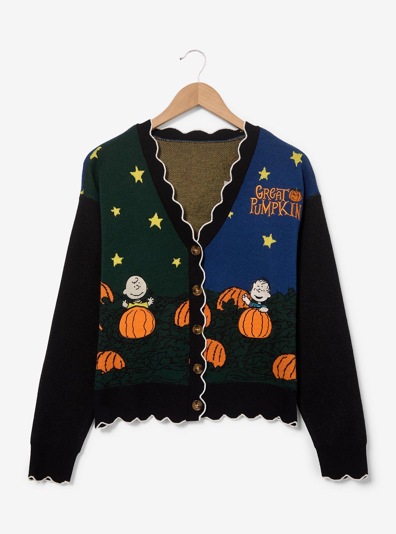 Cárdigan corto Peanuts The Great Pumpkin fosforescente